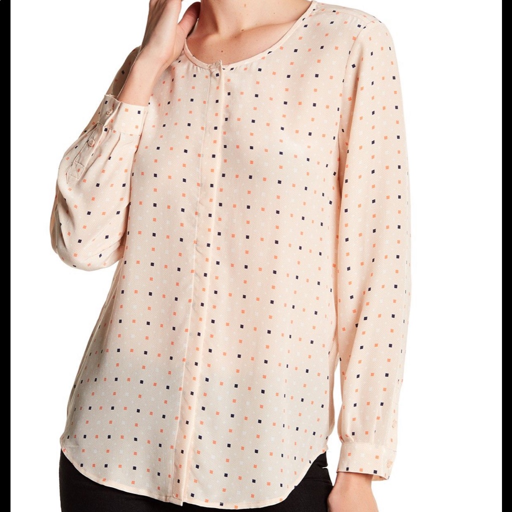 Joie - Wilmington Silk Long Sleeve Blouse